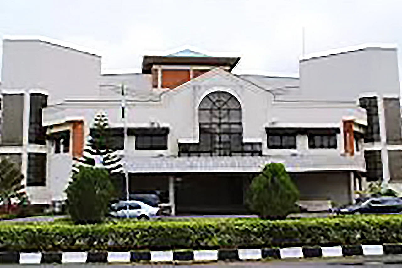 Delta State University Teaching Hospital main hospital complex in Oghara